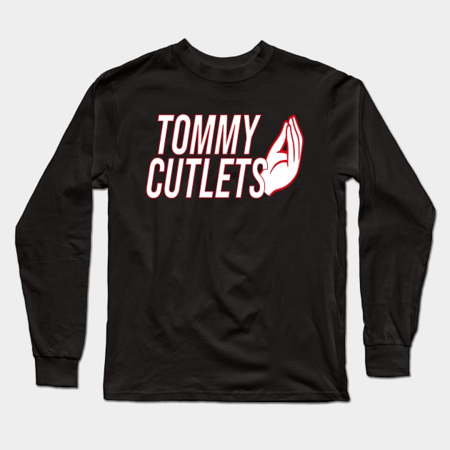 TOMMY DEVITO CUTLETS Long Sleeve T-Shirt by l designs